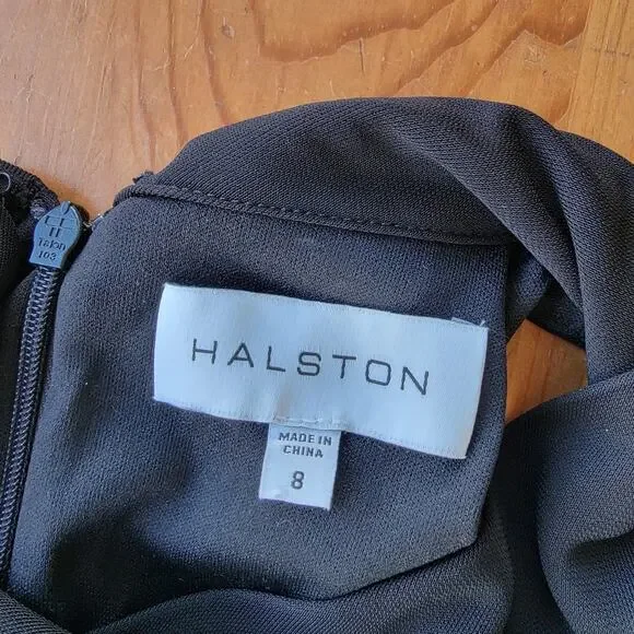 Halston Lillie Midi Jersey Dress - Picture 4 of 4